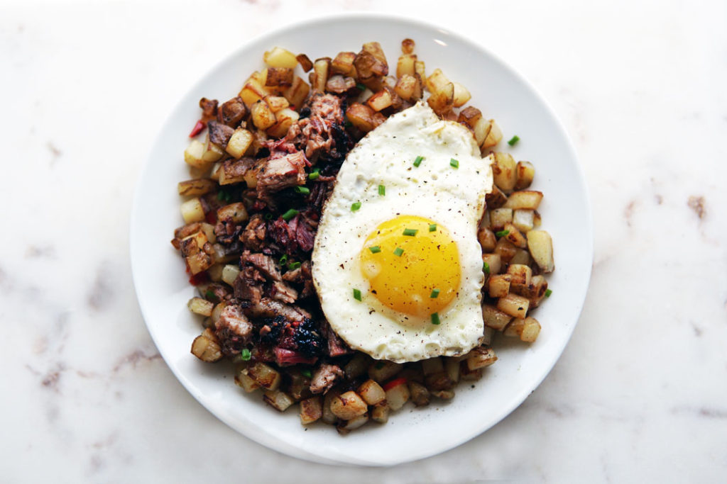 leftover brisket hash – inconsistent kitchen