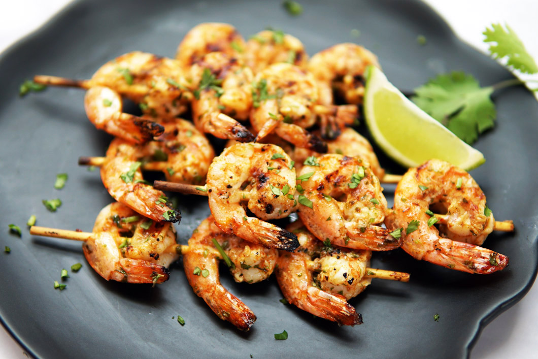 spicy cilantro lime grilled shrimp – inconsistent kitchen